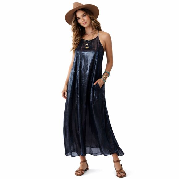 Corey Lynn Calter Dresses & Skirts - NWT Corey Lynn Calter Navy Sequin Dress | S